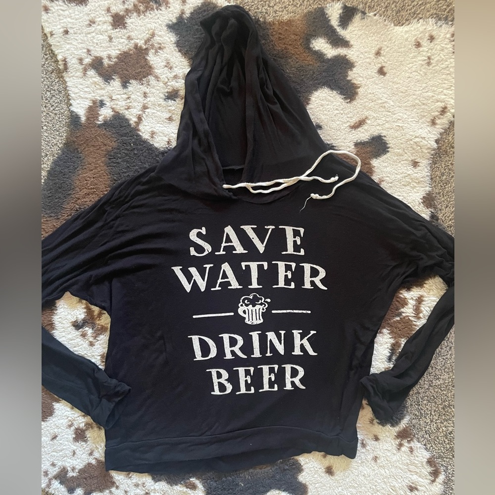 Long sleeve with hood S